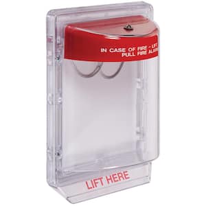 Stopper II Fire Pull Station Guard without Horn, with Fire Label