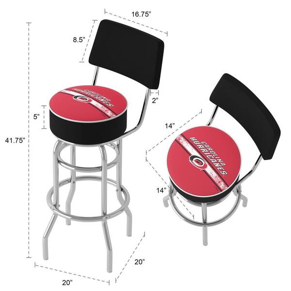 : Trademark Gameroom Bar Stool - Dallas Stars Logo Stool