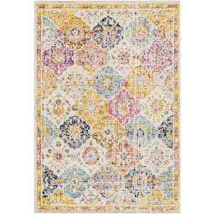 Demeter Ivory 3 ft. 11 in. x 5 ft. 7 in. Area Rug