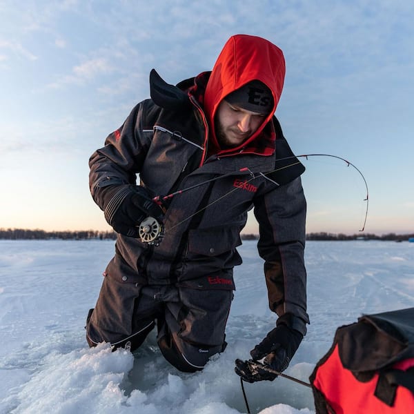 Eskimo Keeper Ice Fishing Jacket, Men's, Forged Iron Heather, 2X-Large  3944202501 - The Home Depot