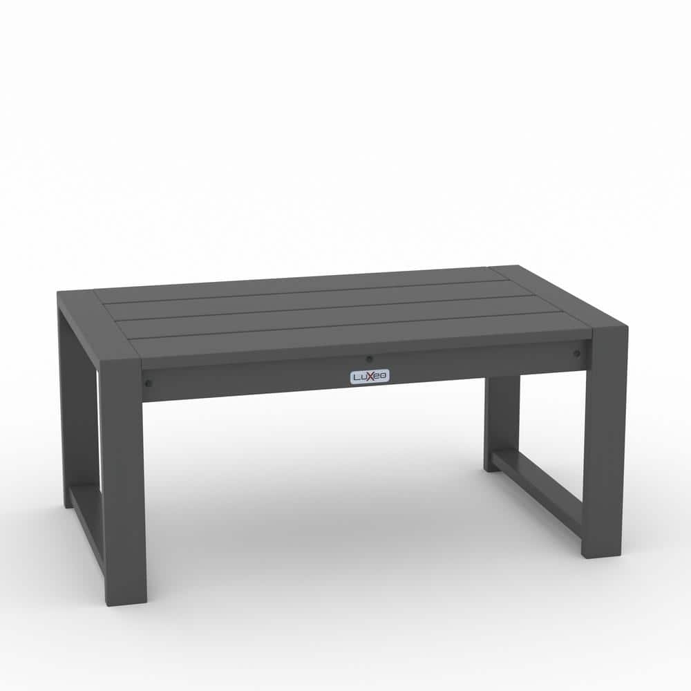 Malibu Gray HDPE 2-Person Outdoor Seating Set with Cushions