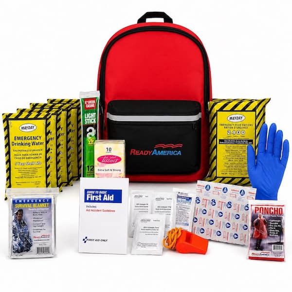 1-Person 3-Day Emergency Kit with Backpack