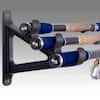 Wealers Fishing Rod Wall Rack Holds 3 Rods - Space Saving