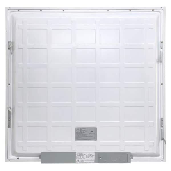 BEYOND LED TECHNOLOGY Designer Troffers Pixel Square Series 2 ft.x 2 ft. 5000 Lumens Integrated LED Flat Panel Light at 40-Watt 4000K (6-Pack)