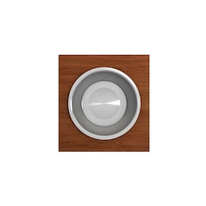 16 in. Prep Board Set for Workstation Sinks with Large Round Stainless Steel Mixing Bowl and Colander