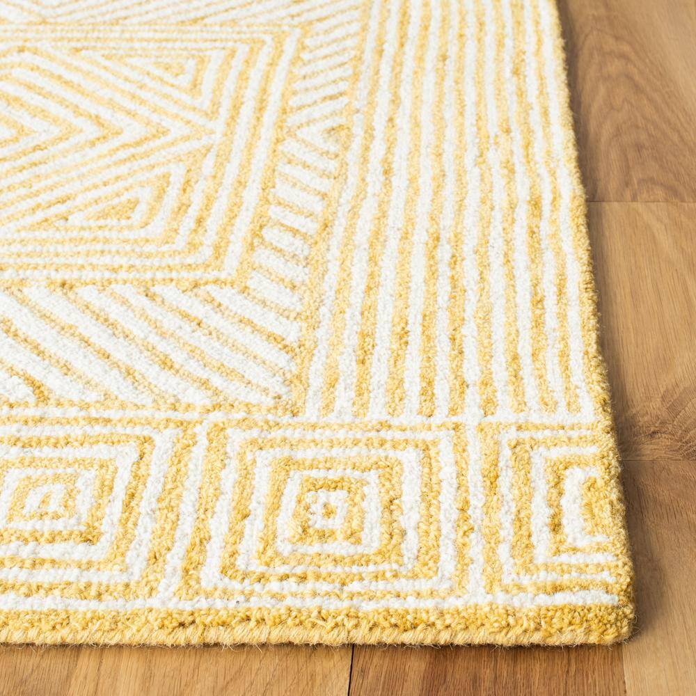 Ivory Elegance 9' x 12' Hand-Tufted Wool Americana Area Rug