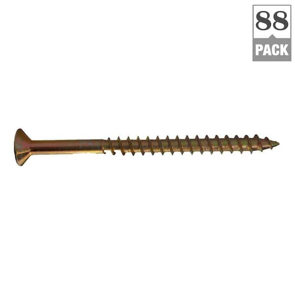 #8 x 2-1/2 in. #2 Phillips Bugle Head Coarse Thread Wood Screws 1 lb. Box