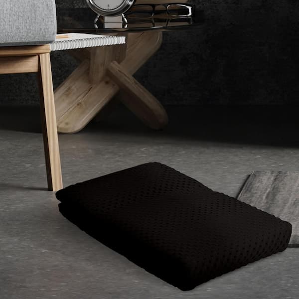 Nevlers 5 ft. x 7 ft. Premium Grip and Dual Surface Non-Slip Rug Pad in Black