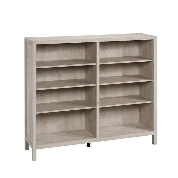 Sauder Pacific View 47 638 In Chalked, Sauder Select Collection 3 Shelf Bookcase Chalked Chestnut Finish