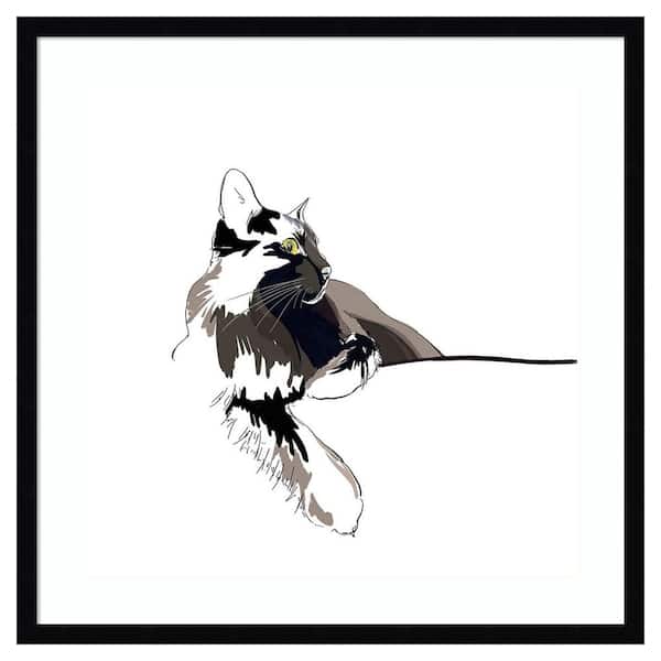 Asher I by Emily Kalina 1 Piece Framed Giclee Animal Art Print 25 in. x 25 in.