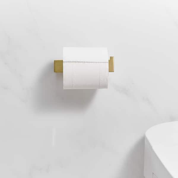 Adhesive Toilet Paper Holder Kitchen Roll Towel Rack Napkin Dispenser  Absorbent Stand Tissue Hanger Bathroom Accessories