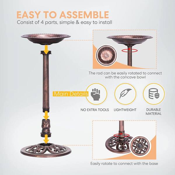 Creative Multifunction Portable Water Filter Pipe Copper Hookah