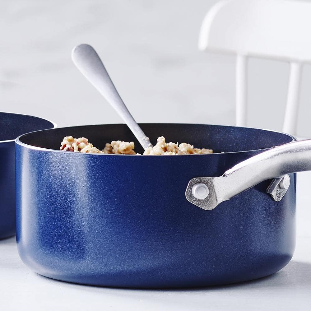 9-Piece Stainless Steel and Aluminum Nonstick Cookware Set