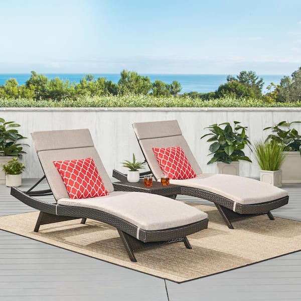 Noble house miller 2025 outdoor chaise lounge cushion