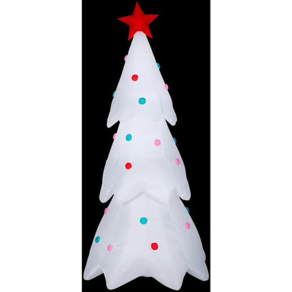 Gemmy 8.5 ft. H Inflatable Airblown-Christmas Tree with Ornaments-LG