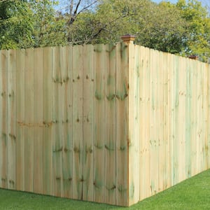 5/8 in. x 5-1/2 in. x 6 ft. Pressure-Treated Pine Dog-Ear Fence Picket