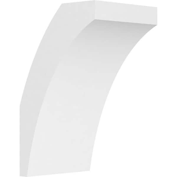 Ekena Millwork 5"W x 6"D x 10"H Standard Thorton Architectural Grade PVC Knee Brace