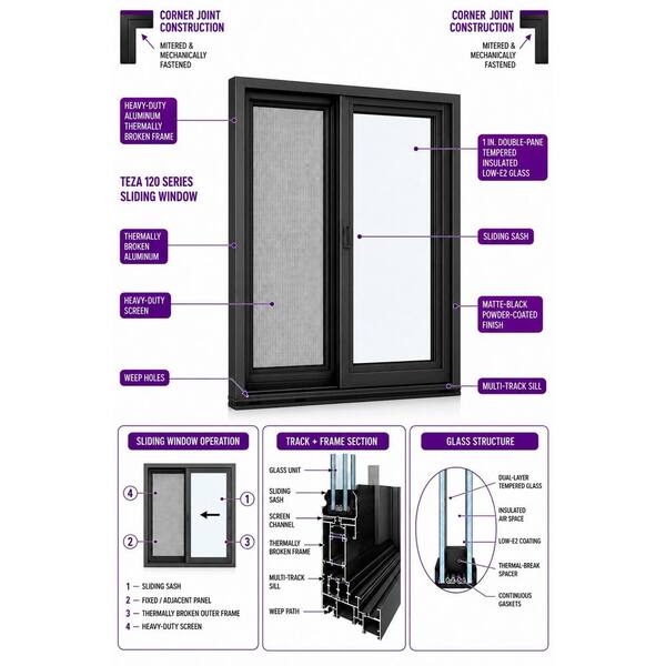 TEZA DOORS 47.5 in. W x 23.5 in. H Universal/Reversible Handing