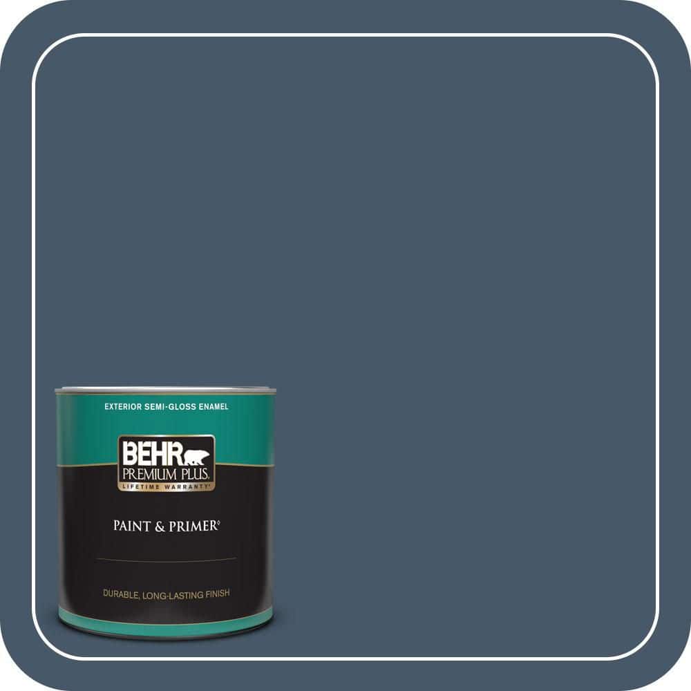 1 qt. #QE-55 Harbour Semi-Gloss Enamel Exterior Paint & Primer price history on PriceWatchPro