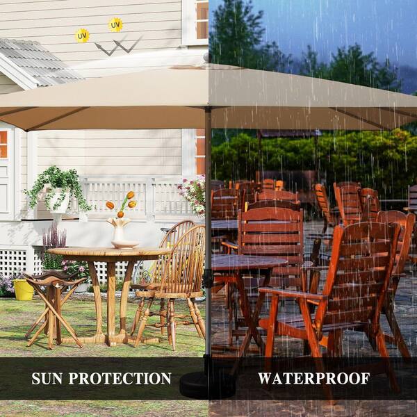 dollar store patio umbrellas Tiki Umbrella DIY / Luau Theme Decor / Dollar Tree DIY / Party Decor