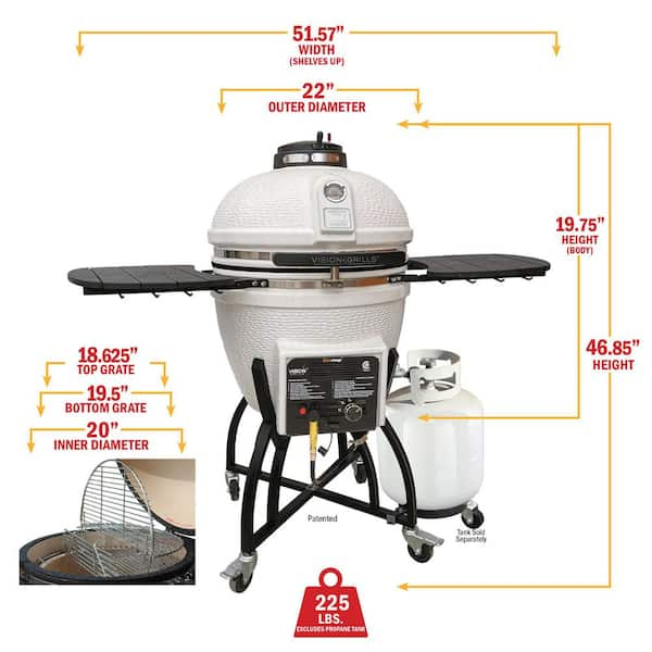 Double Decker Grill - Kamado Parts - Kamado King Inc.