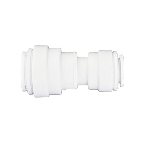 John Guest 1/2 in. OD x 3/8 in. Push-To-Connect Reducing Union Fitting (10-Pack)