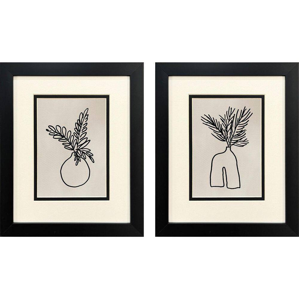 Loreth 2-Piece Framed Mixed Media Nature Wall Art 11 in. x 9 in. price history on PriceWatchPro