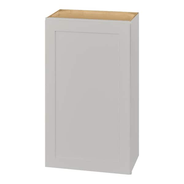 Avondale 21 in. W x 12 in. D x 36 in. H Ready to Assemble Plywood Shaker Wall Kitchen Cabinet in Dove Gray