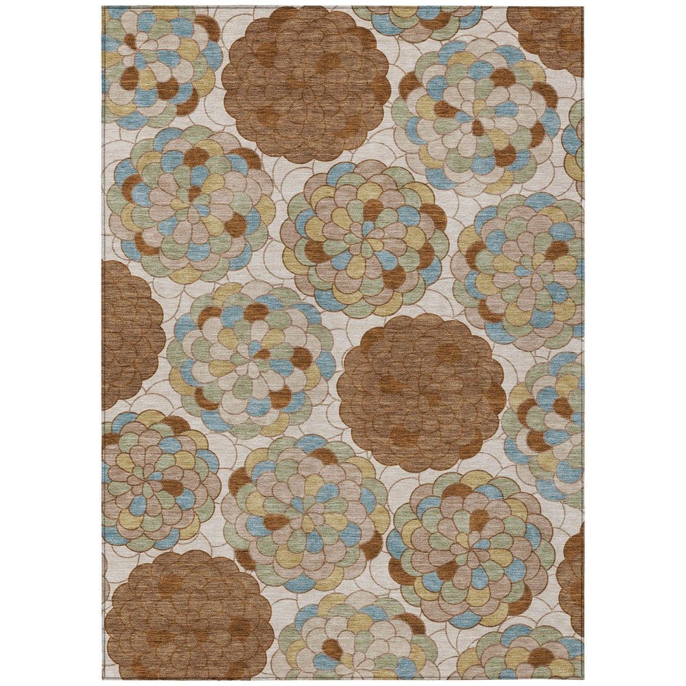 Chantille Machine Washable Indoor/Outdoor Abstract ACN2466 Paprika 10 ft. x 14 ft. Area Rug price history on PriceWatchPro