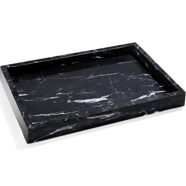 The Black Marble Tray for Vanity and Home Decor