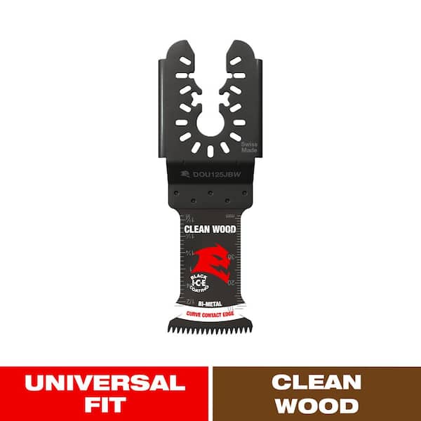 DIABLO 1-1/4 in. Demo Demon Universal Fit Bi-Metal Oscillating Tool Blade for Clean Wood