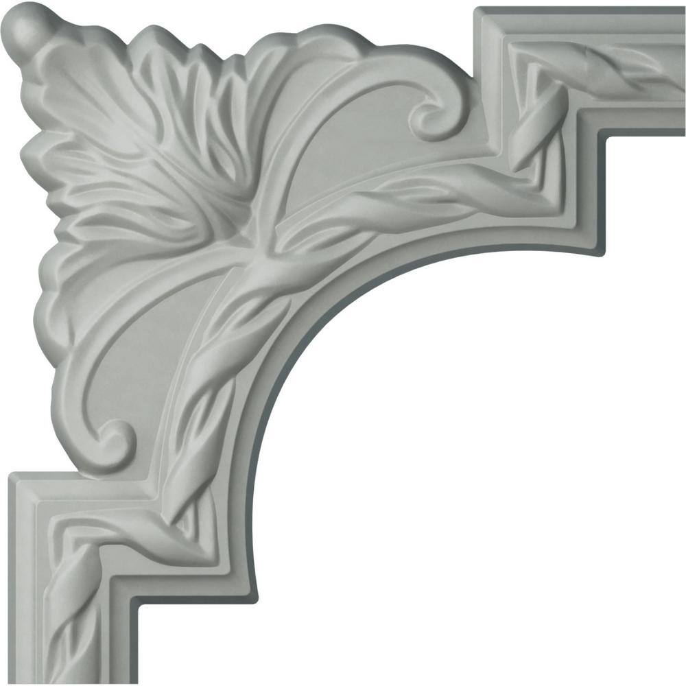 9 in. x 3/4 in. x 9 in. Urethane Jackson French Ribbon Panel Moulding Corner (Matches Moulding PML01X00JA) price history on PriceWatchPro