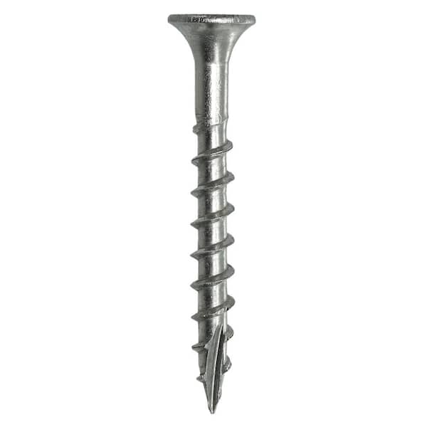#8 x 1-5/8 in. 305 Stainless Steel Star Drive Bugle Head Coarse Thread Deck Screws 5 lb. Box