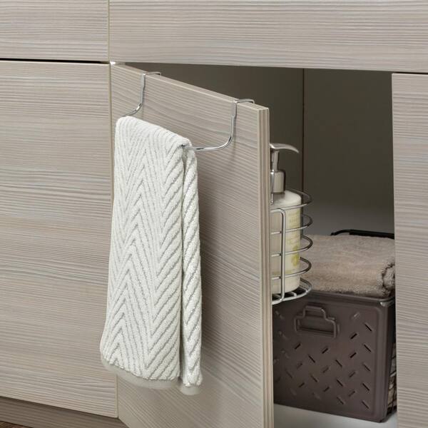 Spectrum Contempo Over-the-Cabinet Vertical Paper Towel Holder