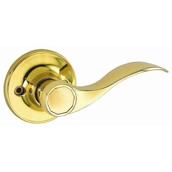 Design House Springdale Polished Brass Dummy Door Lever