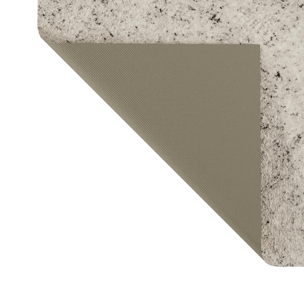 Premium Absorbent Non-Slip Rug Pad, Spill Protection and Floor Safety 7 ft. X 8 ft. Polyester Garage Flooring, Beige