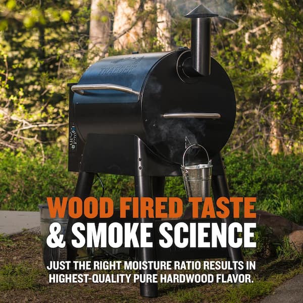 Hickory Hardwood Pellets Grill Wood Smoker Natural Real Fired Smoking BBQ 20 lb