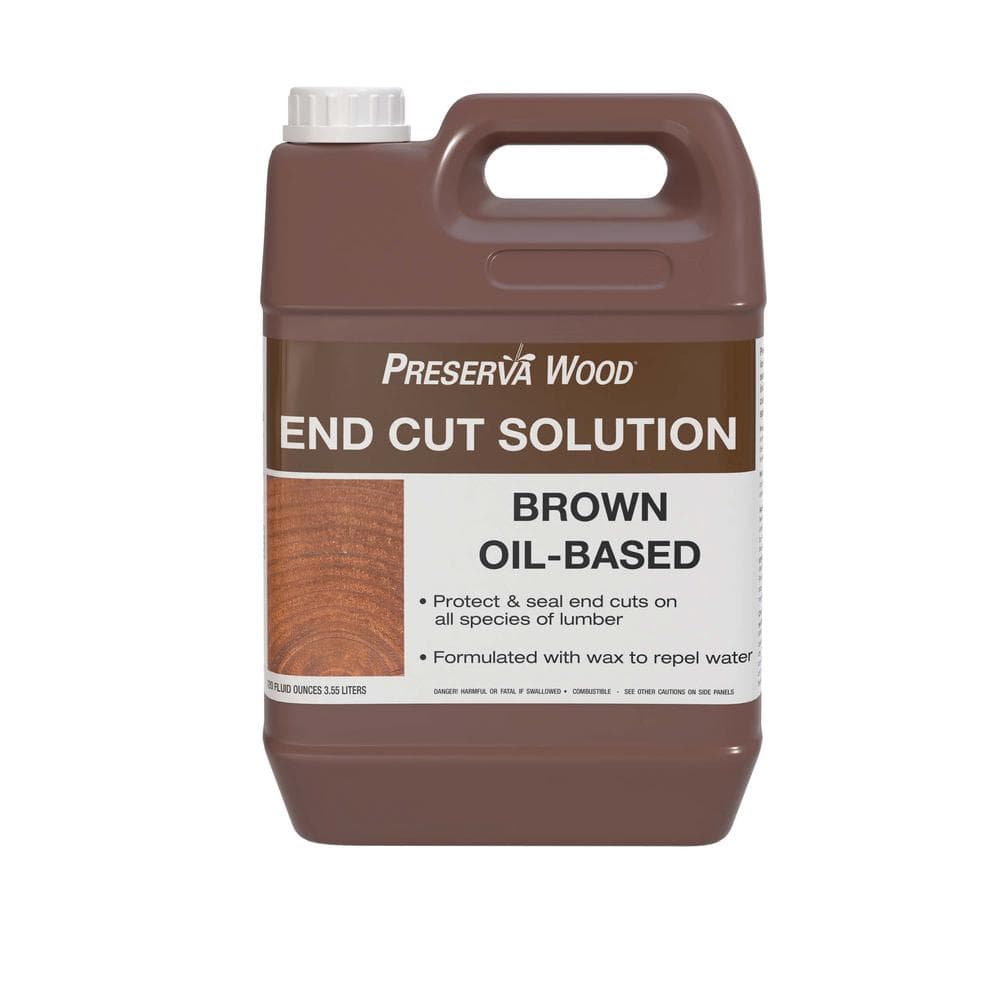 Reviews for Preserva Wood 1 Gallon End Cut Solution Brown Oil Based End