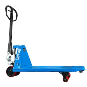 Professional Grade M25NS (Narrow and 36" Short) Manual Pallet Jack 5,500 lbs. 20.5 in. x 36 in. German Seal System