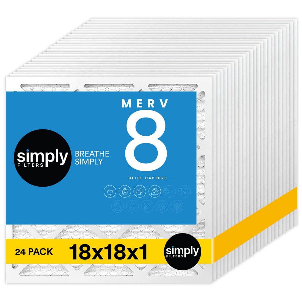 18 in. x 18 in. x 1 in. MERV 8 FPR 5 Pleated Furnace Air Filter (24-Pack) price history on PriceWatchPro