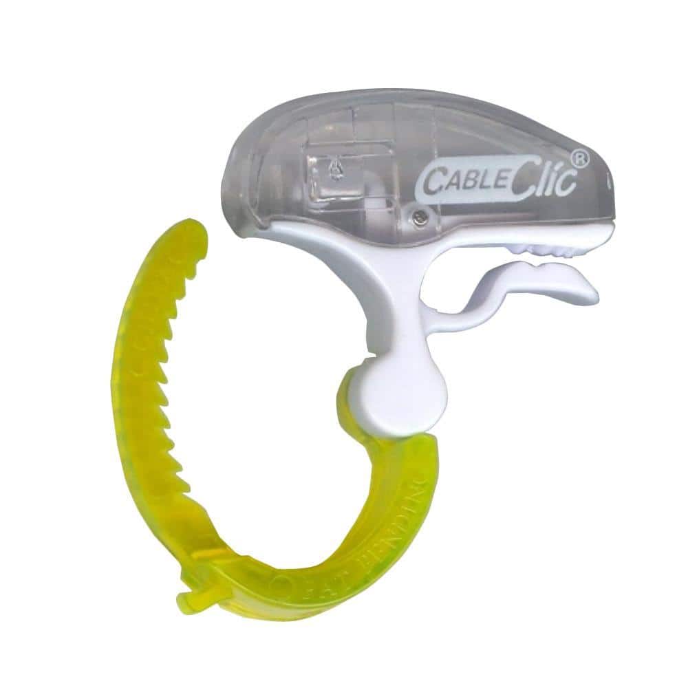 CABLE CLIC Micro Cable Clic Yellow KR0260U The Home Depot