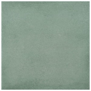 Matter Green 6 in. x 6 in. Porcelain Floor and Wall Tile (6.5 sq. ft./Case)