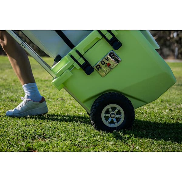 RovR RollR 45 qt. Wheeled Hard Cooler with Telescopic Handle
