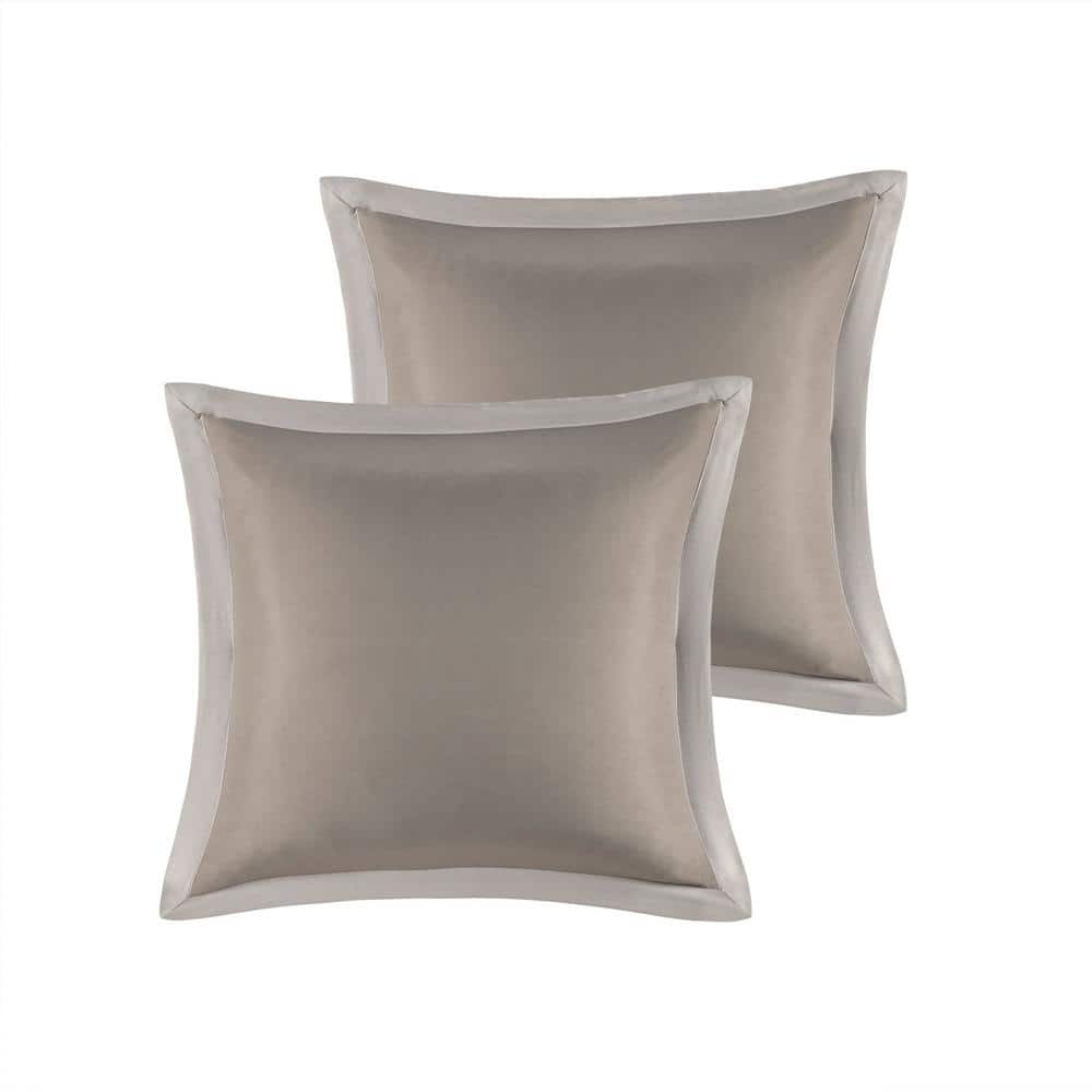 California King White Jacquard Microfiber Bed in a Bag Set