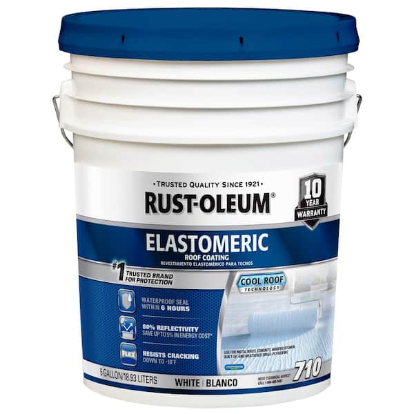 Rust-Oleum 5 Gal. 10-Year Elastomeric Roof Coating