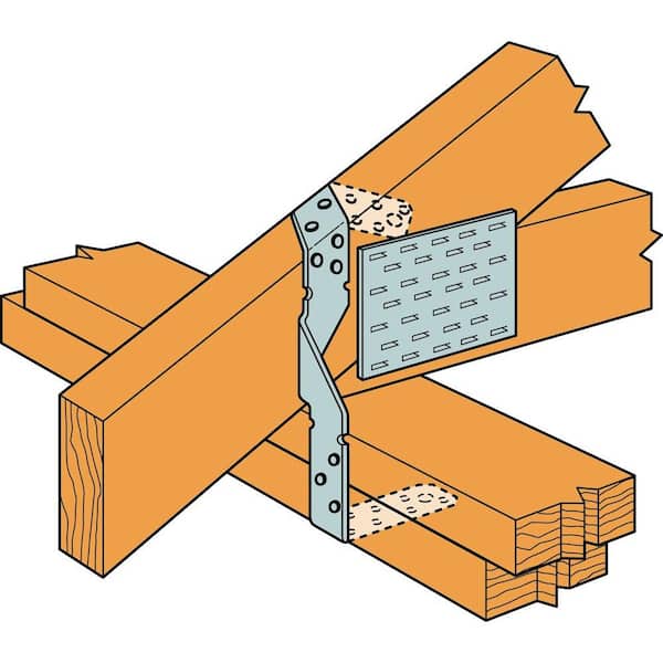 HTS 16 in. 14-Gauge Galvanized Heavy Twist Strap