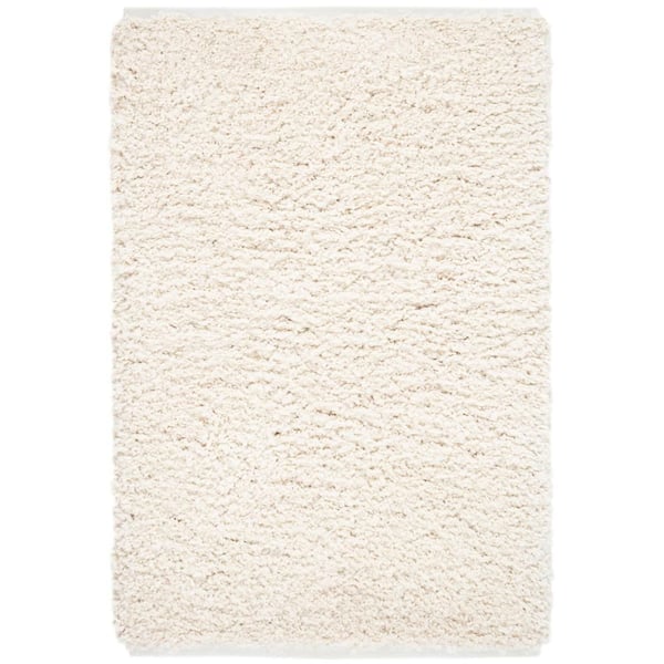 Kodiak Handwoven Microfiber Performance Ivory 5 ft. x 8 ft. Indoor Area Rug