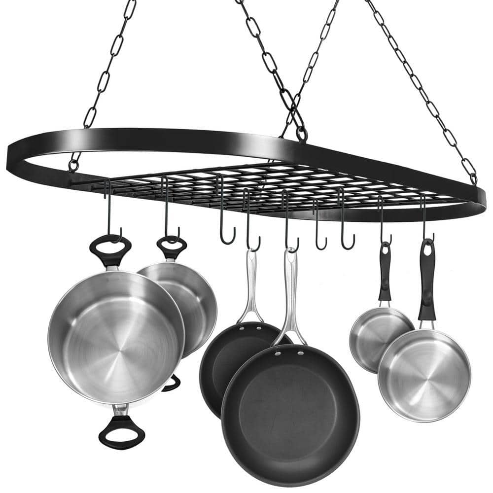 Space Saver Black Metal Ceiling Organizer