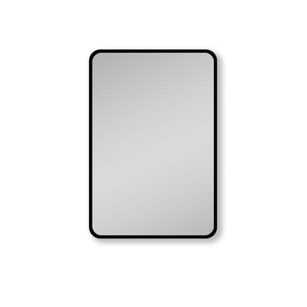 20 in. W x 28 in. H Rectangular Metal Medicine Cabinet with Mirror
