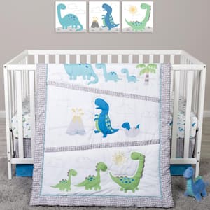 Dinosaur Pals 4-Piece Crib Bedding Set